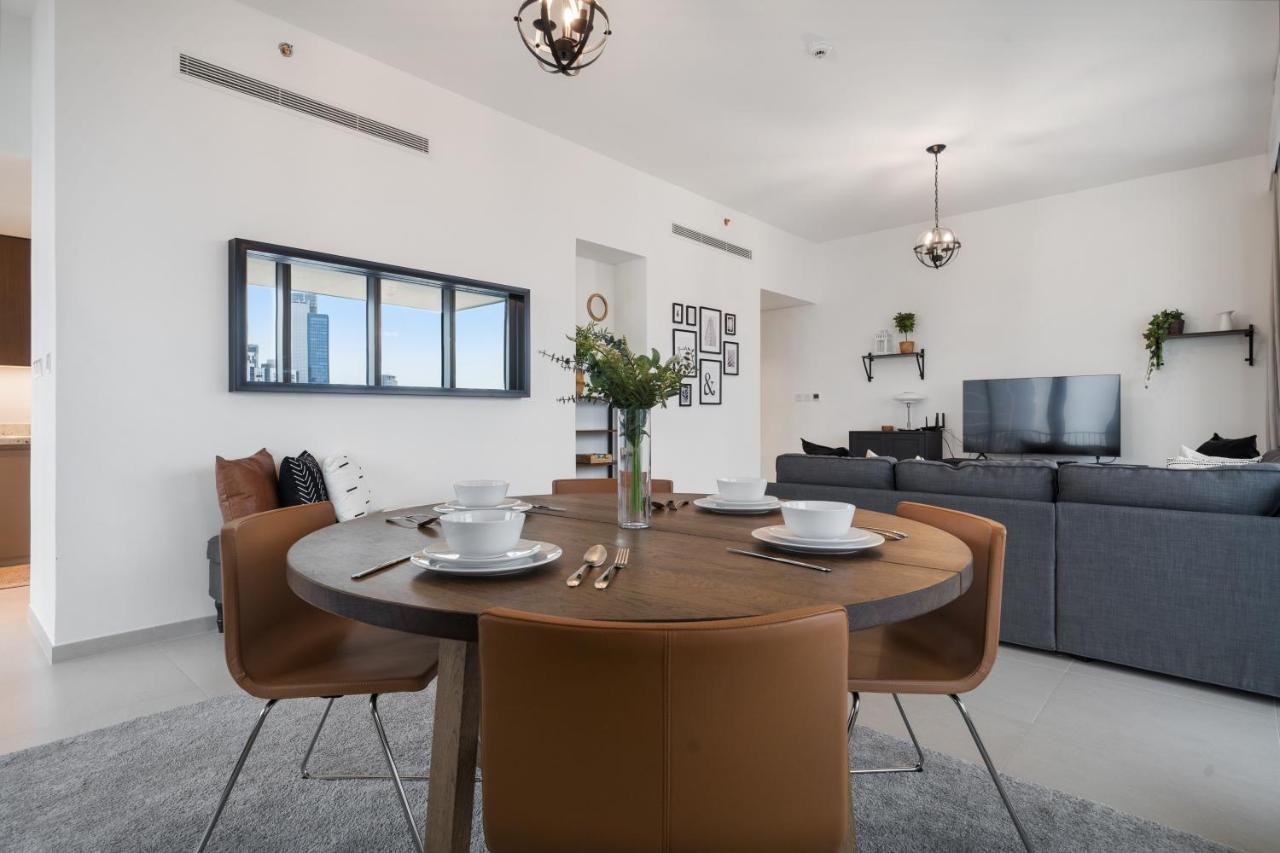 Breathtaking City Views From Dt Apt With Terrace 두바이 외부 사진